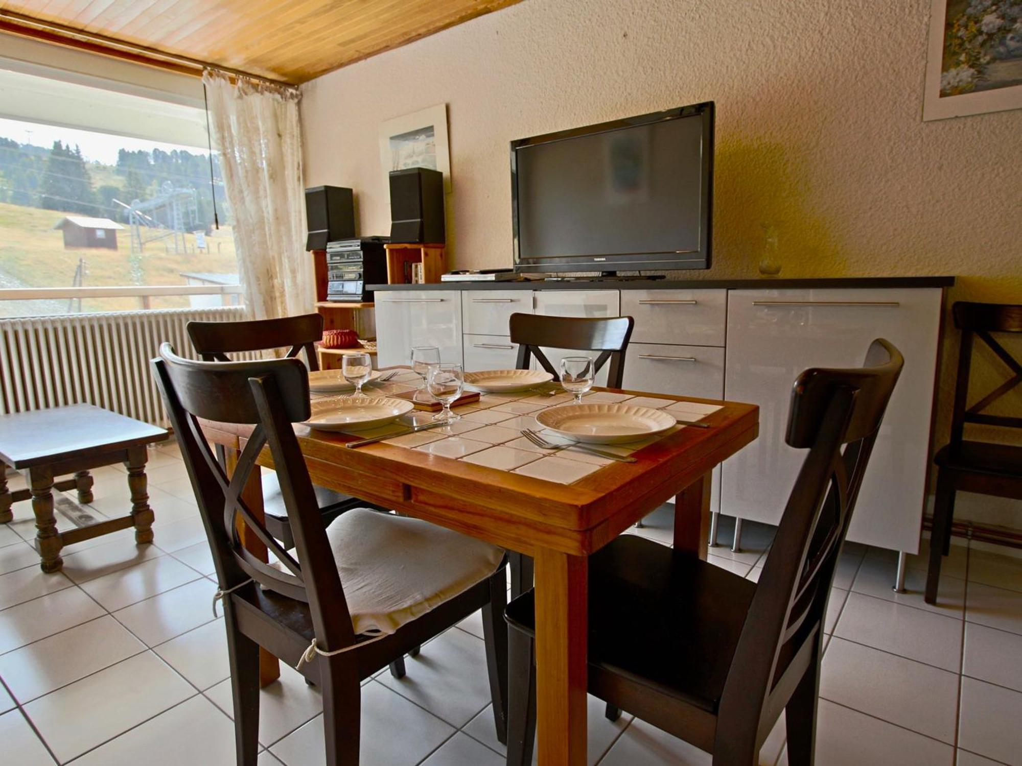 Charmant 2 Pieces Avec Balcon, Au Pied Des Pistes - Chamrousse 1750, Animaux Acceptes - Fr-1-549-69 Apartment Luaran gambar